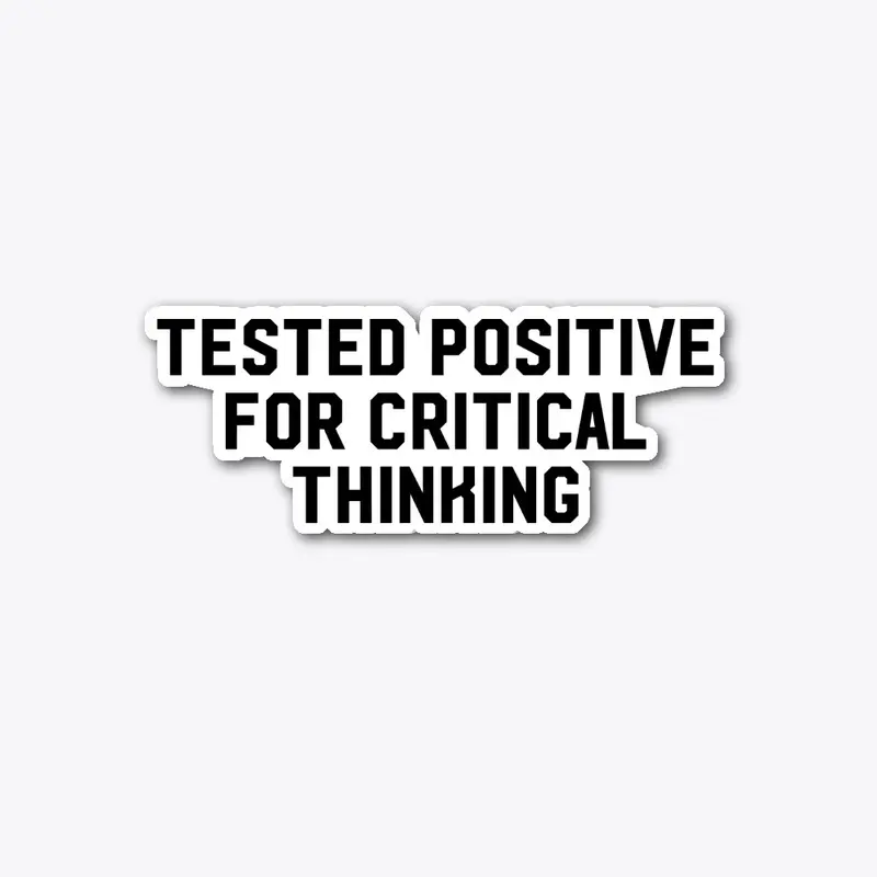 Critical Thinking Decal