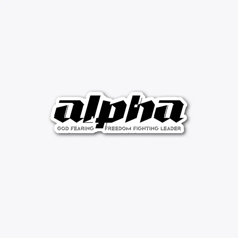 ALPHA - decal